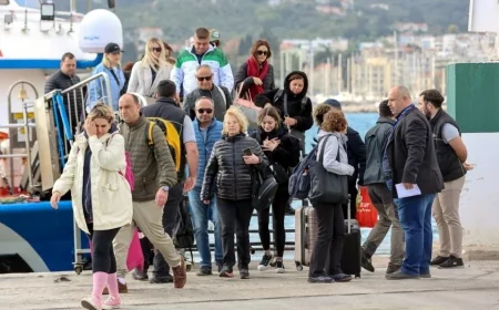 Yılbaşı için Yunan adalarına akın ettiler