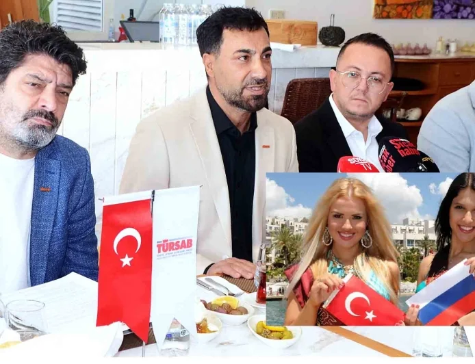 TÜRSAB BAŞKANI KANTARMIŞ AÇIKLADI: RUS TURİSTTE  YÜZDE 700 ARTIŞ VAR