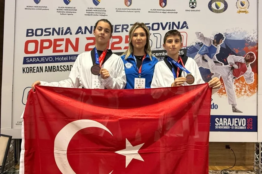 Muğlalı Taekwondoculardan Saraybosna’da büyük başarı
