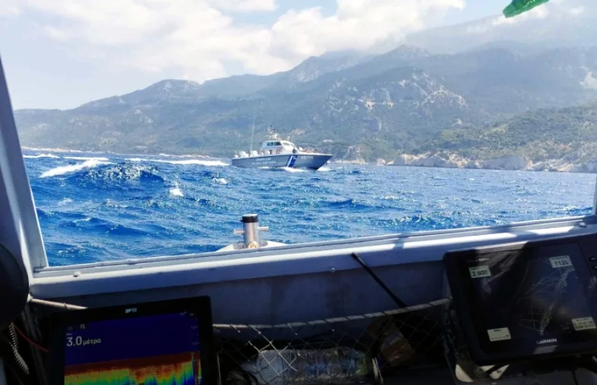 Ege’de göçmen botu alabora oldu 3 göçmen kayıp