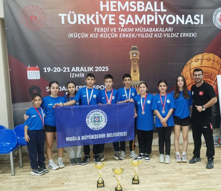 Muğlalı sporculardan  Hemsball’da 4 gümüş madalya