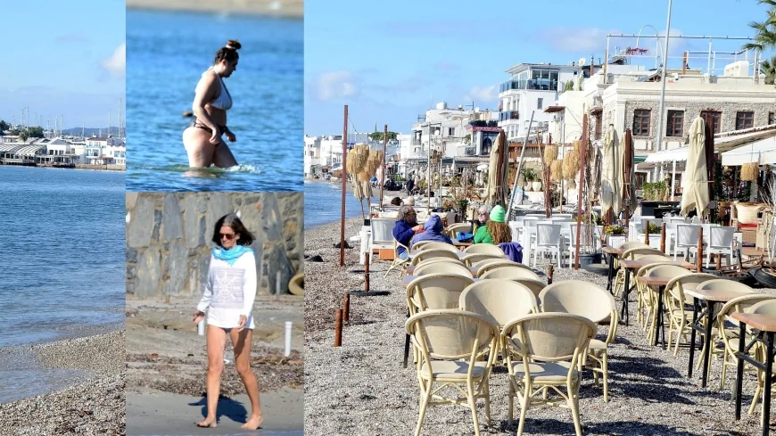 Bodrum’da yılın son günü böyleydi