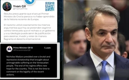 Venezuela’dan Yunanistan Başbakanı  Miçotakis’e sert yanıt: “Naziler de aynı gerekçeleri kullanıyordu”