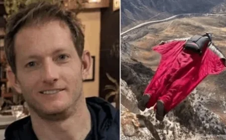 Dünyaca ünlü Wingsuit sporcusu 1000 metreden 120 km. hızla kayalıklara çakıldı, feci ölüm