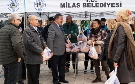 CHP’li Belediye 1 ton ücretsiz portakal dağıttı