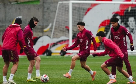 Galatasaray, Ziraat Türkiye Kupası’nda Fethiyespor maçı için geldi