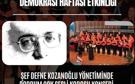 Demokrasi Haftası’nda Yitirilen Aydınlar Bodrum’da Anılacak