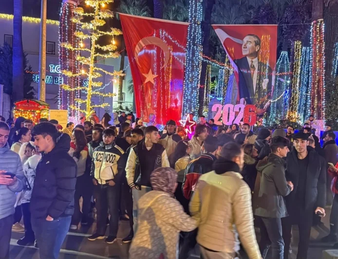 Bodrum yeni yıla böyle girdi