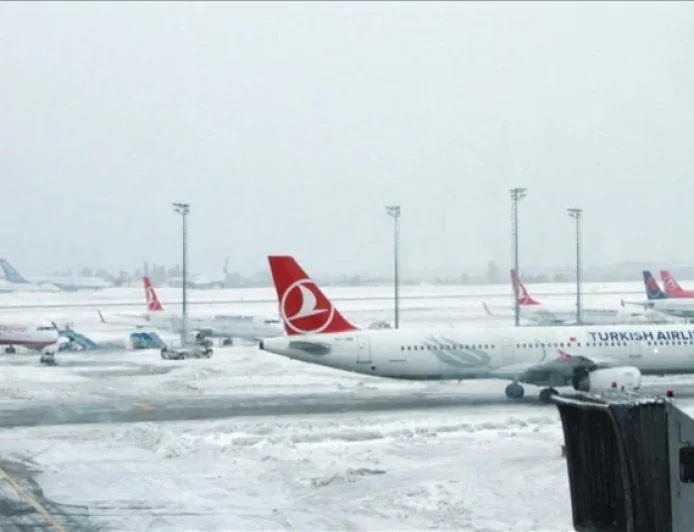 Uçuşlara 'hava' engeli! THY, 54 seferini iptal etti