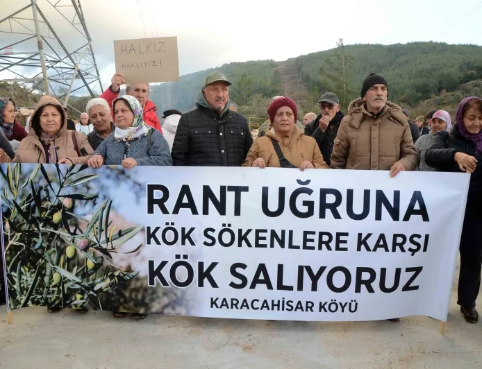 İkizköy Akbelen ve Altı Köyde Kamulaştırma Tepkisi: “Ölsek de Topraklarımızı Terk Etmeyeceğiz”