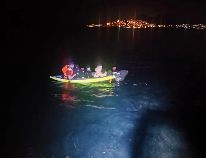 Kano ile umuda yolculuk sahil güvenliğe takıldı