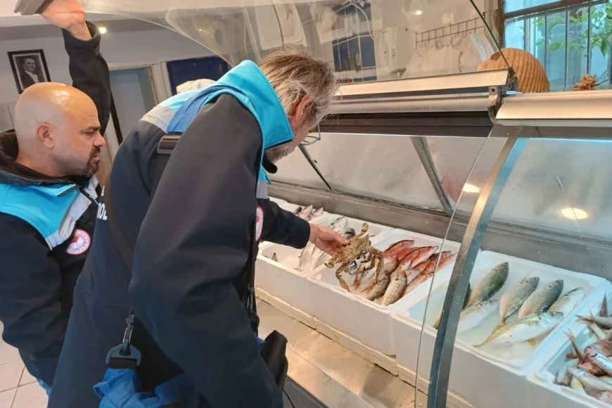Kilolarca deniz ürününe el konuldu, 6 İşletmeye 379 Bin TL Ceza