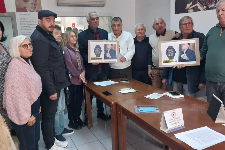 Bodrum’da emeklilerden Hatipoğlu’nun saatine tepki.. O kol ve saat Cumhur ittifakının kendisidir