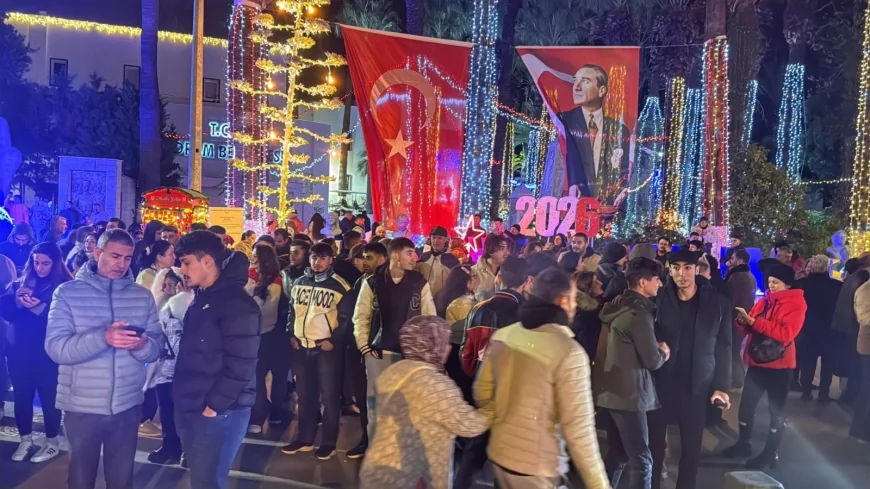 Bodrum yeni yıla böyle girdi