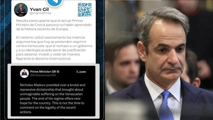 Venezuela’dan Yunanistan Başbakanı  Miçotakis’e sert yanıt: “Naziler de aynı gerekçeleri kullanıyordu”