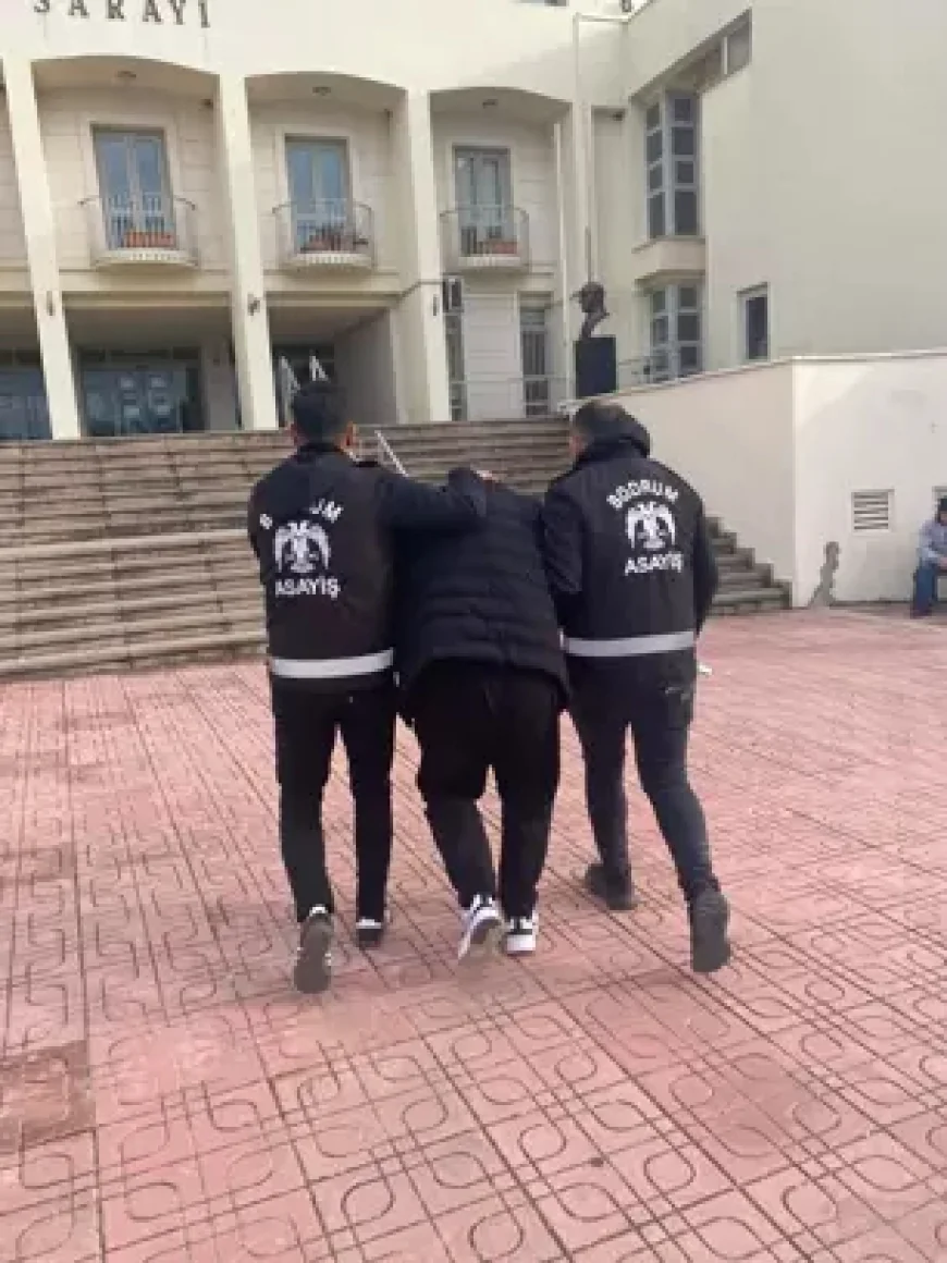 Bodrum’da 24 Yıl Hapis Cezası Olan Firari Operasyonla Yakalandı