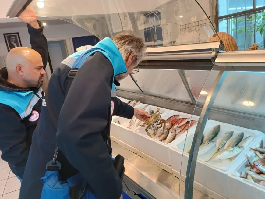 Kilolarca deniz ürününe el konuldu, 6 İşletmeye 379 Bin TL Ceza