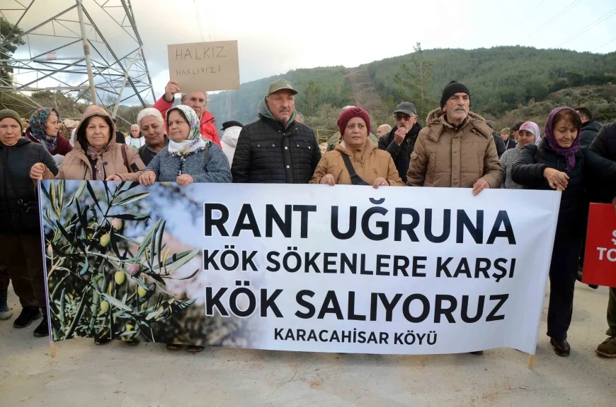 İkizköy Akbelen ve Altı Köyde Kamulaştırma Tepkisi: “Ölsek de Topraklarımızı Terk Etmeyeceğiz”