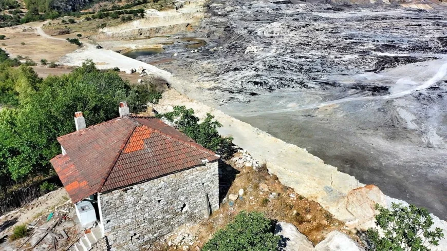    İkizköy Akbelen’de ilk davalar açılmaya , şirket evlerin yakınına dinamitleri yerleştirmeye başladı iddiası