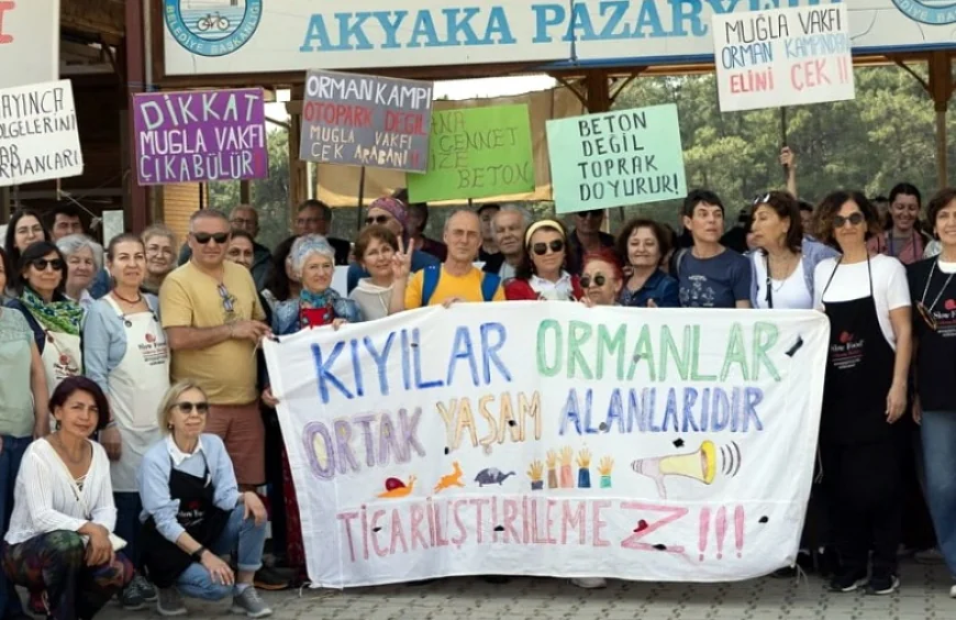 Muğlalılar Akyaka Orman Kampı’nın peşini bırakmıyor
