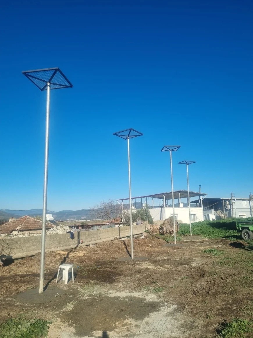 Leylekler ölmesin diye güvenli yuvalar yapıldı