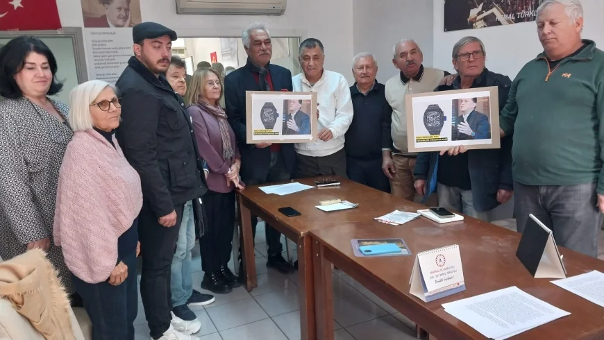 Bodrum’da emeklilerden Hatipoğlu’nun saatine tepki.. O kol ve saat Cumhur ittifakının kendisidir