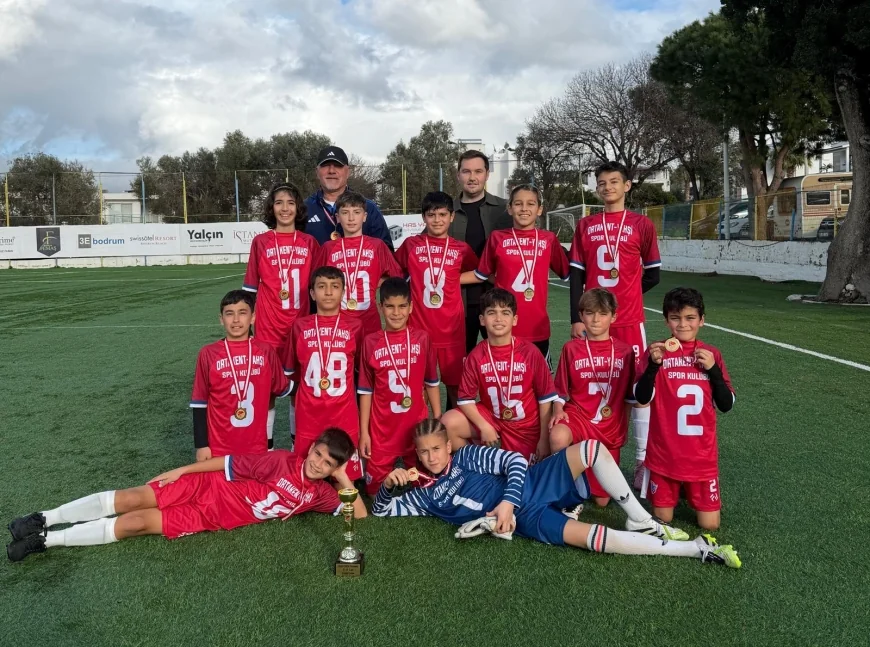 ORTAKENT YAHŞİ SPOR KULÜBÜ U12 TAKIMI NAMAĞLUP ŞAMPİYON OLDU