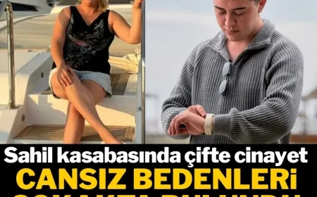  Kan Donduran Cinayet: Sahil Mahallesinde İki Kişi Kurşunlanmış Halde Bulundu