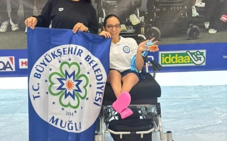 Muğlalı yüzücü  Eylül Ülkü Yiğit Milli Takım Yolunda