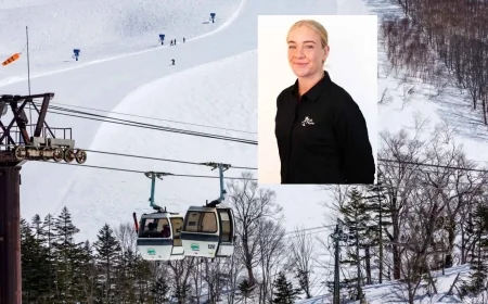 Kayak merkezinde snow bordçunun feci ölümü