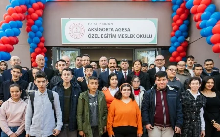 Sabancı Vakfı’ndan Hatay’a altıncı okul