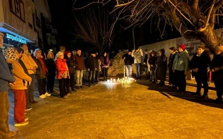 Saat 04.17’de Datça’da yaşam durdu, herkes heykel oldu, dondu