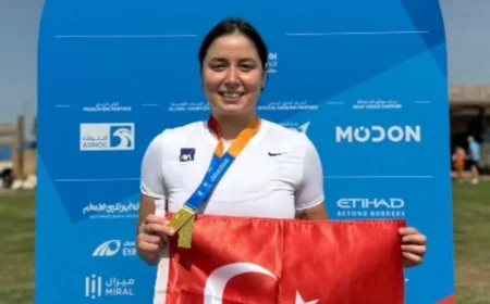 Bengisu Avcı Dünya Master Oyunları’nda 5 Bin Metrede Altın Madalya Kazandı