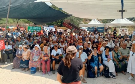   İkizköy Akbelenliler CHP Genel Başkanı Özgür Özel’i bekliyor. Özgür Özel 15 Şubat'ta Milas'ta