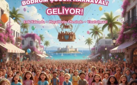 Bodrum’da Çocuk Karnavalı Coşkusu: Eğlence Başlıyor!