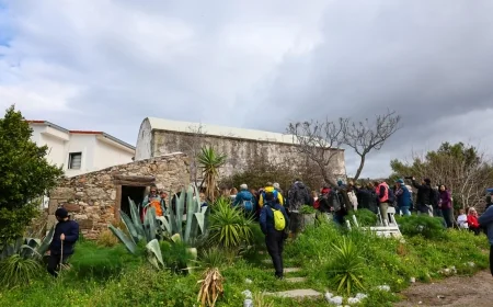 Antik  Myndos kentinde doğa ve kültür yürüyüşü ilgi gördü