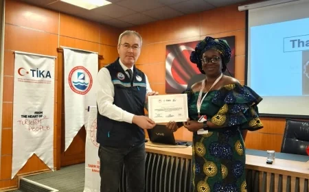 AFRİKALI SU ÜRÜNLERİ YETİŞTİRİCİLERİ MUĞLA’DA EĞİTİMDEN GEÇTİ