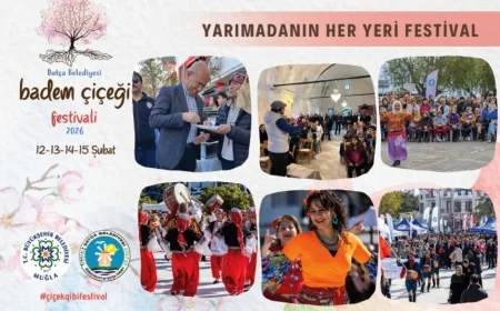 DATÇA’DA KIŞ TURİZMİ BADEM ÇİÇEĞİ FESTİVALİYLE DEVAM EDİYOR