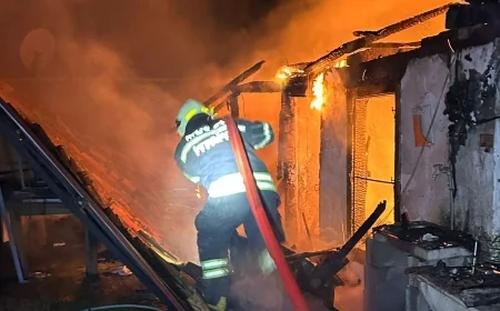 Menteşe’de Ev Yangını Korkuttu