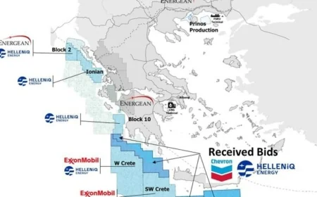 Yunanistan’dan Ege ve Akdeniz’de sinsi adım..  Chevron ve Helleniq Energy Arasında İmzalar Bugün Atılıyor