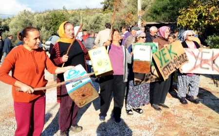 Bodrum'da Mazılıların teneke çalarak  kovaladıkları RES’çiler yeniden hamle