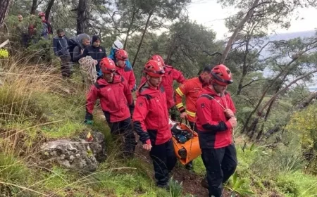 Muğla’da doğa gezisi facia ile sonuçlanıyordu, kayalıklardan düşen genç operasyonla kurtarıldı