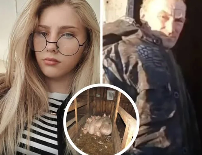 Rusya bu vahşeti konuşuyor, genç kıza AHIRDA tecavüz etti, öldürüp domuzlara yedirdi