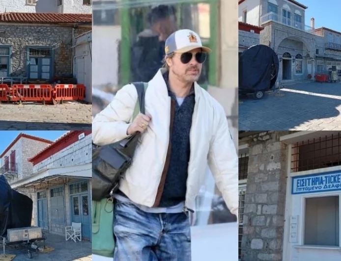 Ege’nin ortasındaki turistik balıkçı Suluca adasında  Brad Pitt heyecanı Ada Holywood’a dönüştürüldü. Yaşayanlar 200 Euro’ya figüran oldu