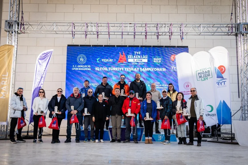 TÜRKİYE YEŞİLAY YELKEN ŞAMPİYONASI BUGÜN SONA ERDİ