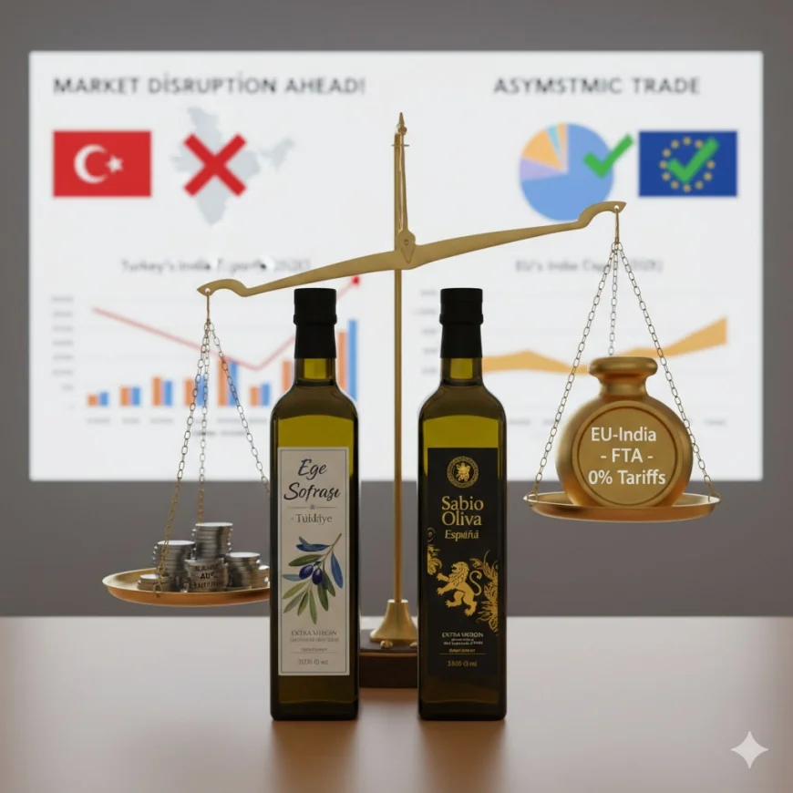 AB_ Hindistan ilişkileri Türk zeytinyağını vurdu...  Zeytinyağı ihracatı risk ve tehdit altında