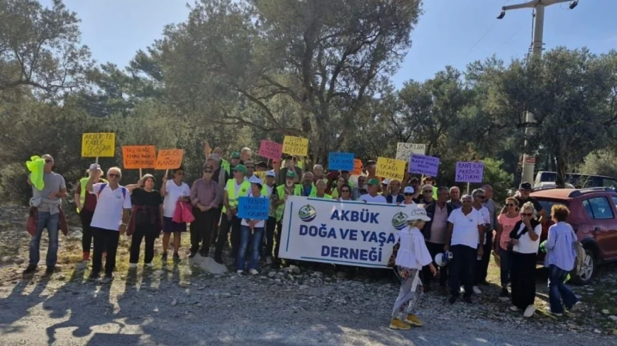 Akbük cennetindeki Kalker ve Taş Ocağı Projesi’nin ÇED gerekli değildir  raporu iptal edildi