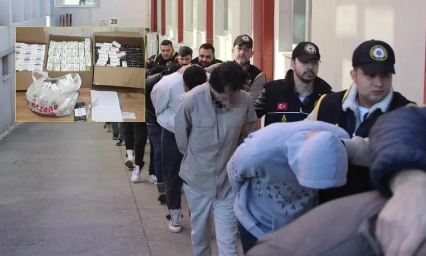 MUĞLA DAHİL 10 İLDE “SON REÇETE” OPERASYONU: 34 TUTUKLAMA