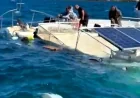Bodrum Torba  açıklarında denizde facia , batan tekneden sekiz kişi son anda kurtarıldı