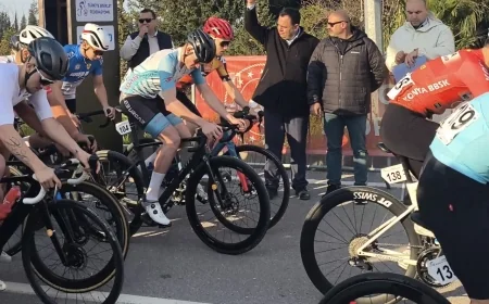 DALAMAN’DA TÜRKİYE KUPASI 2. ETAP PUANLI YOL YARIŞLARI BAŞLADI